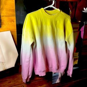 Ombré crewneck